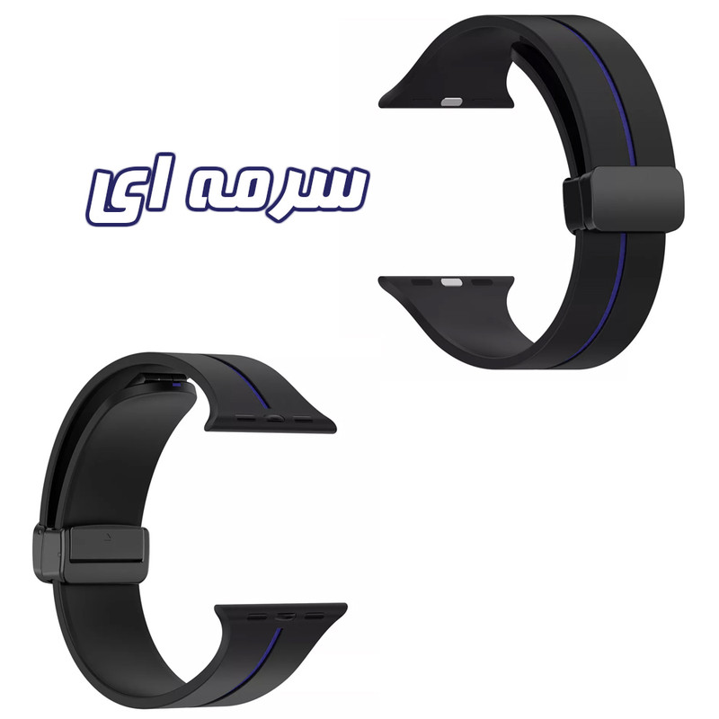 بند گوف مدل DS-Magnetic مناسب برای اپل واچ سری 1/2/3/4/5/6/7/8/9/SE/ULTRA/ULTRA 2 سایز 42/44/45/49 میلی متری