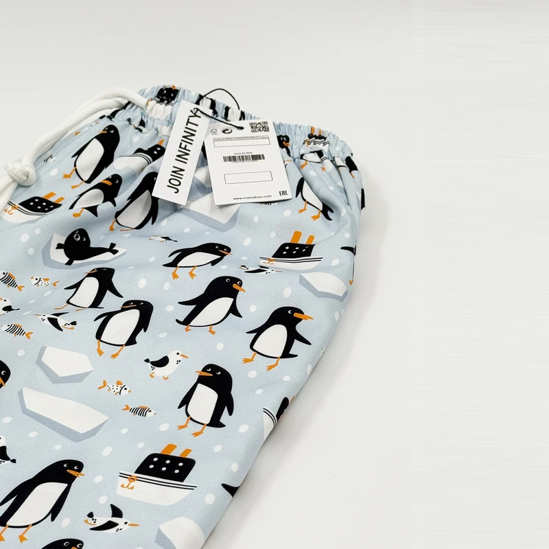 عکس شماره 6 : شلوارک مردانه مامی دوز مدل پنگو سیتی