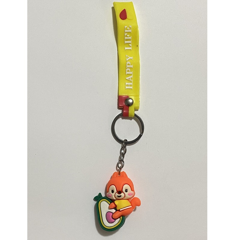 جاکلیدی دخترانه طرح سنجاب مدل سیلیکونی جاکلیدی دخترانه طرح سنجاب مدل سیلیکونی