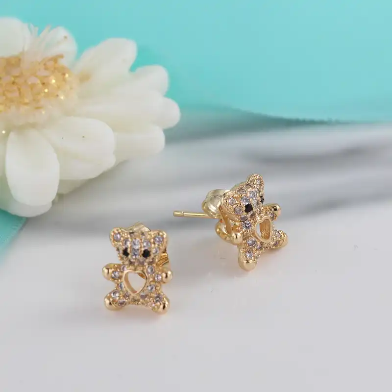 گوشواره زنانه وای اس ایکس مدل تدی کد ear683