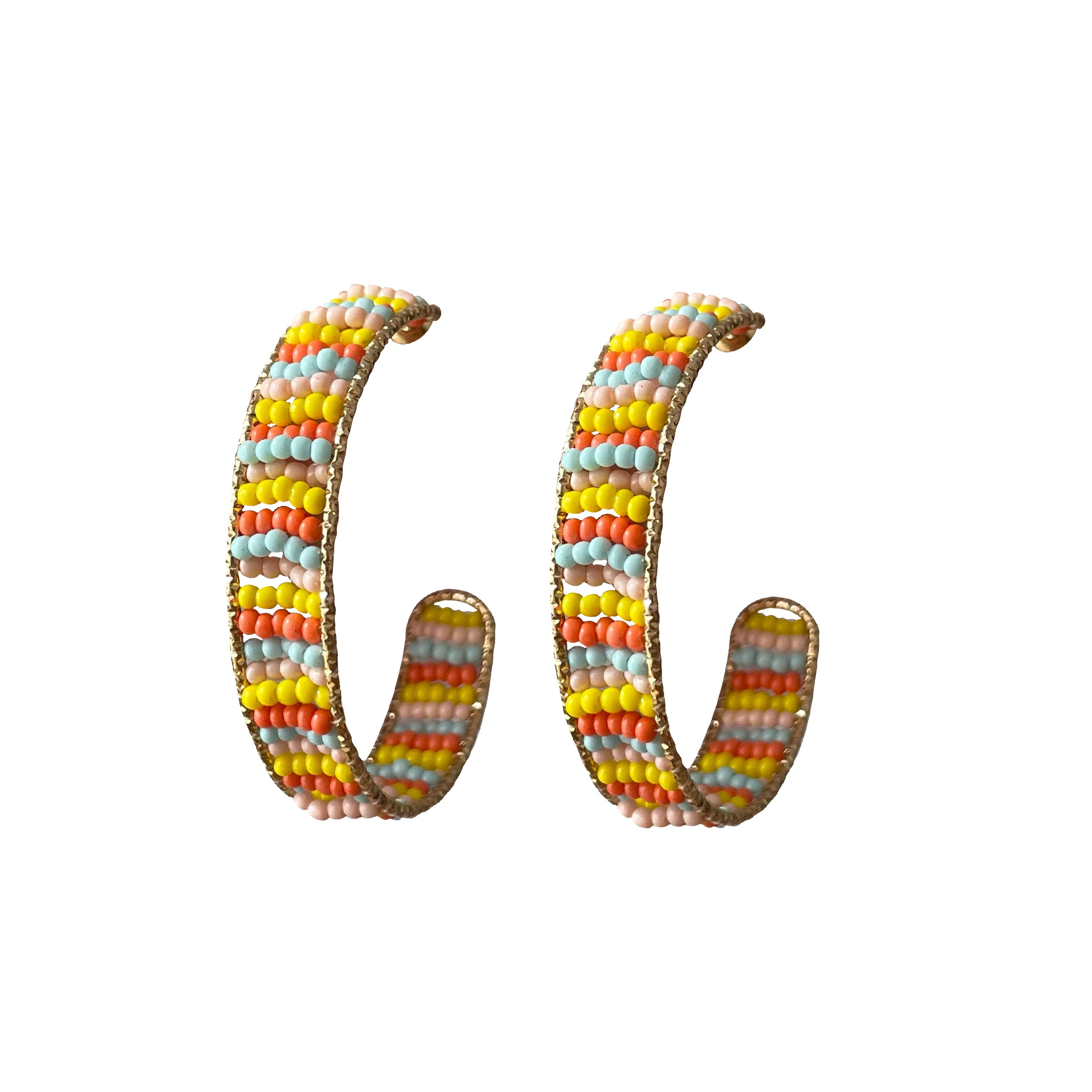 گوشواره دخترانه آی ام مدل AE1209-011 گوشواره دخترانه آی ام مدل AE1209-011