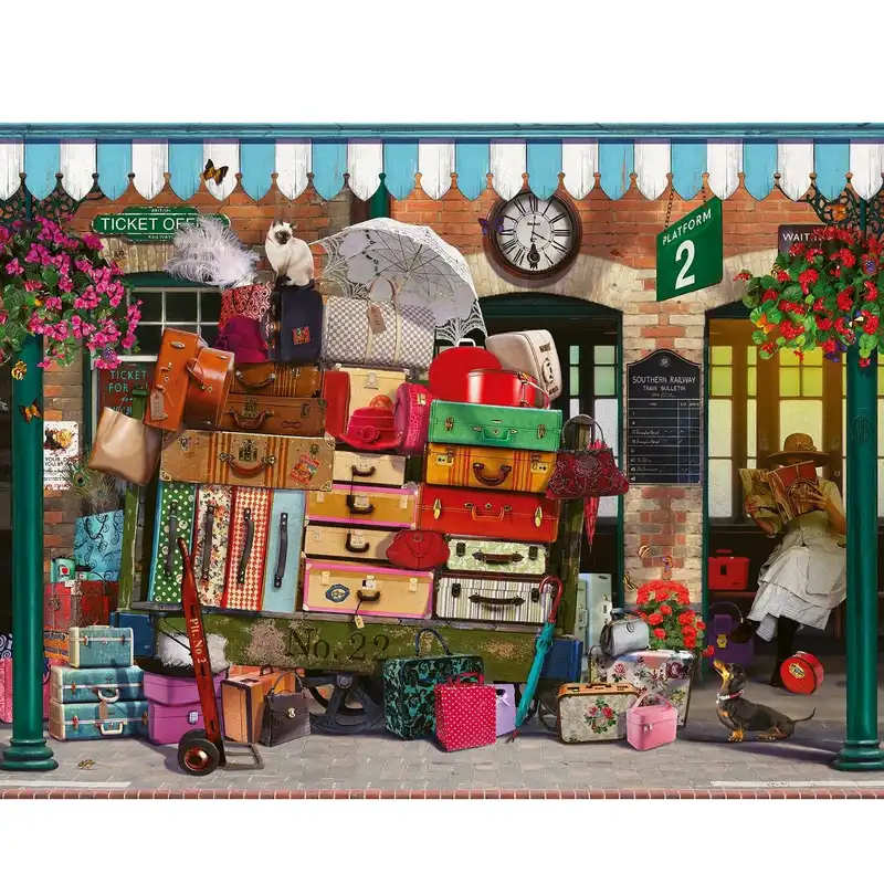 پازل 2000 تکه راونزبرگر مدل Traveling Light کد 16974