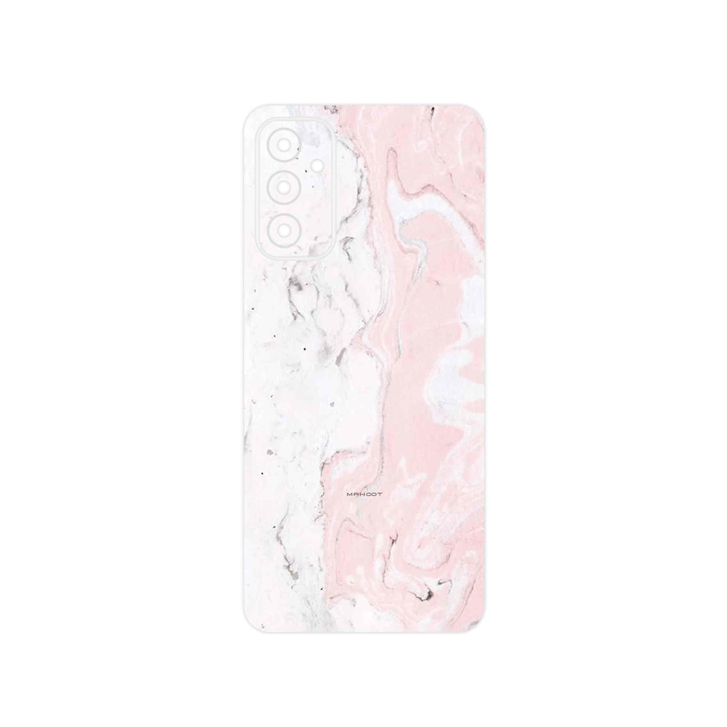 برچسب پوششی ماهوت مدل Blanco_Pink_Marble مناسب برای گوشی موبایل سامسونگ Galaxy M23