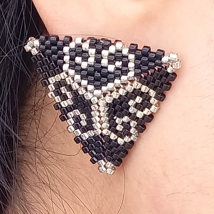 گوشواره زنانه کد 10732 گوشواره زنانه کد 10732