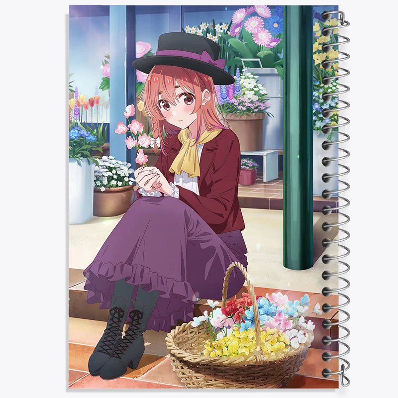 دفتر لیست خرید 50 برگ خندالو طرح سومی انیمه کانوجو اوکاری کد 34820