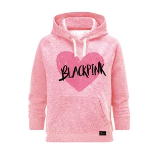 هودی زنانه مدل BLACK PNK کد J09 رنگ صورتی