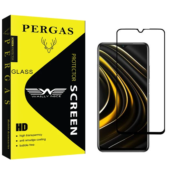 محافظ صفحه نمایش وایلی نایس مدل Pergas مناسب برای گوشی موبایل شیائومی Poco M3