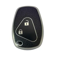 کاور ریموت و سوئیچ خودرو ام آر جی مدل 119 طرح چرمی مناسب برای رنو ساندرو 