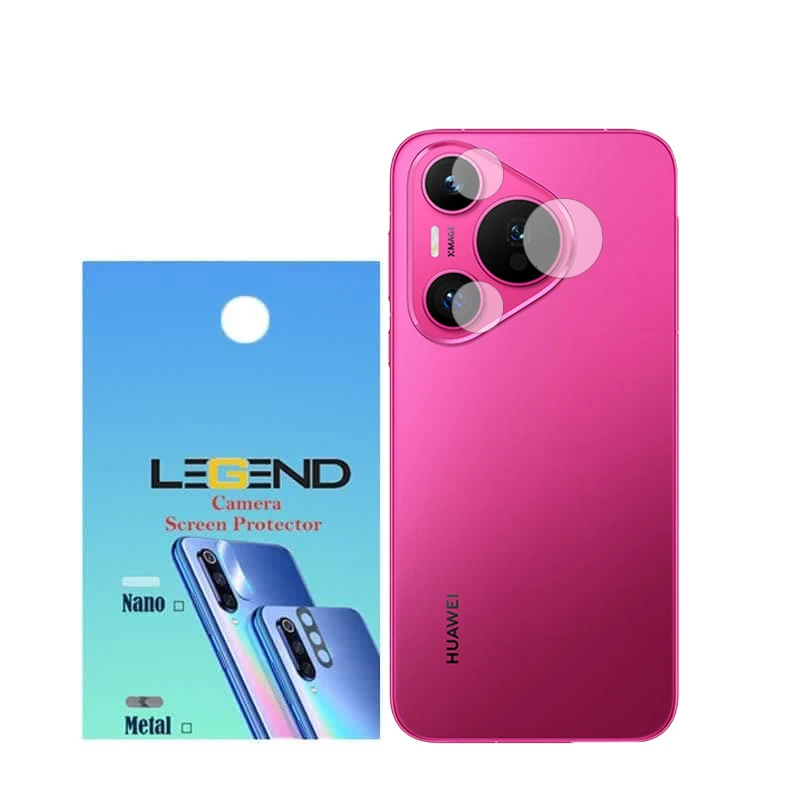 محافظ لنز دوربین لجند مدل نانوگلس مناسب برای گوشی موبایل هوآوی Pura 70