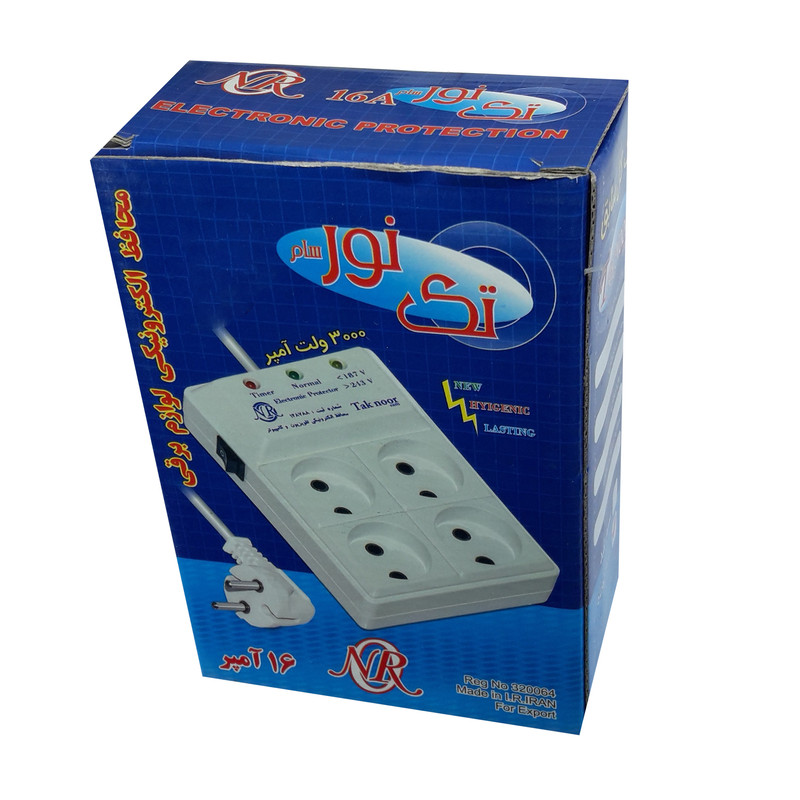 محافظ ولتاژ تک نور سام مدل A-16