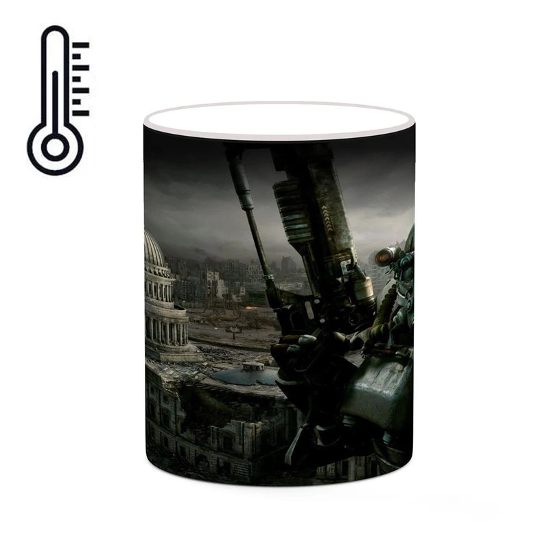 ماگ حرارتی کاکتی مدل بازی Fallout کد mgh28389