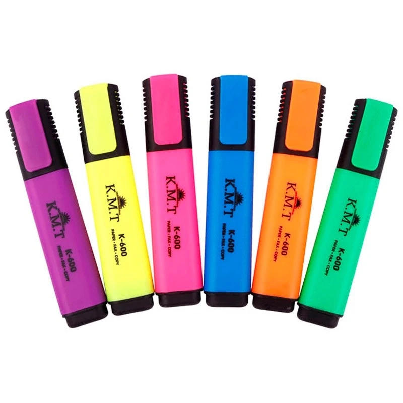 ماژیک علامت گذار کا ام تی کد k-600 بسته 6 عددی