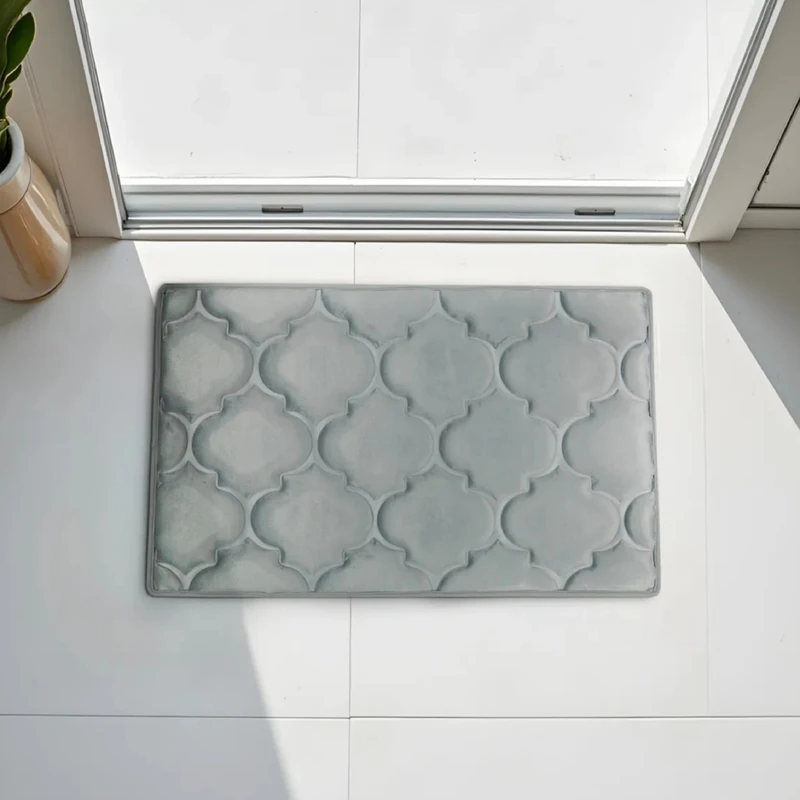 پادری مدل مخمل ترمز دار سایز 70x50x3 سانتی‌متر مناسب برای فضای داخلی