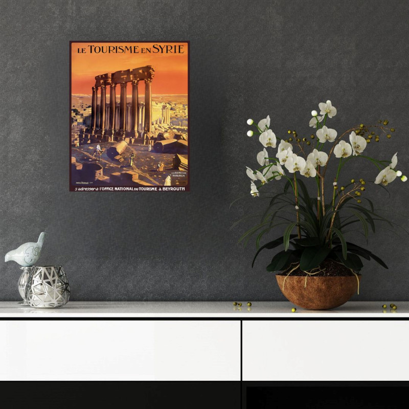 پوستر مدل سفر سوریه-باقیمانده‌های باعلبک