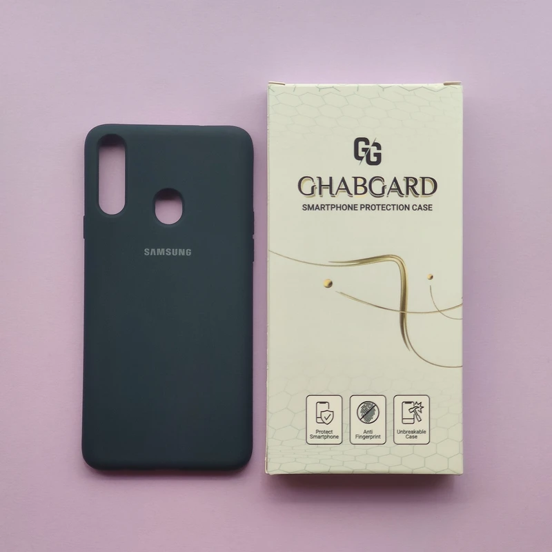 کاور قاب گارد مدل سیلیکونی ساده مناسب برای گوشی موبایل سامسونگ Galaxy A20S