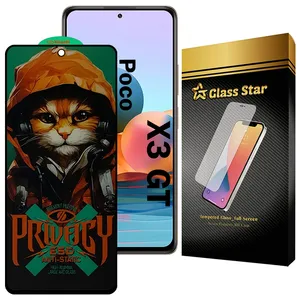 Glass Star CATPRVS Privacy Screen Protector For Xiaomi Poco X3 GT