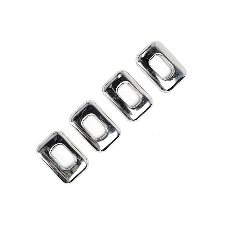 استیل دور شاسی قفل کن خودرو قطعه سازان کبیر مدل SHS-L90-30405 مناسب برای رنو L90 مجموعه 4 عددی