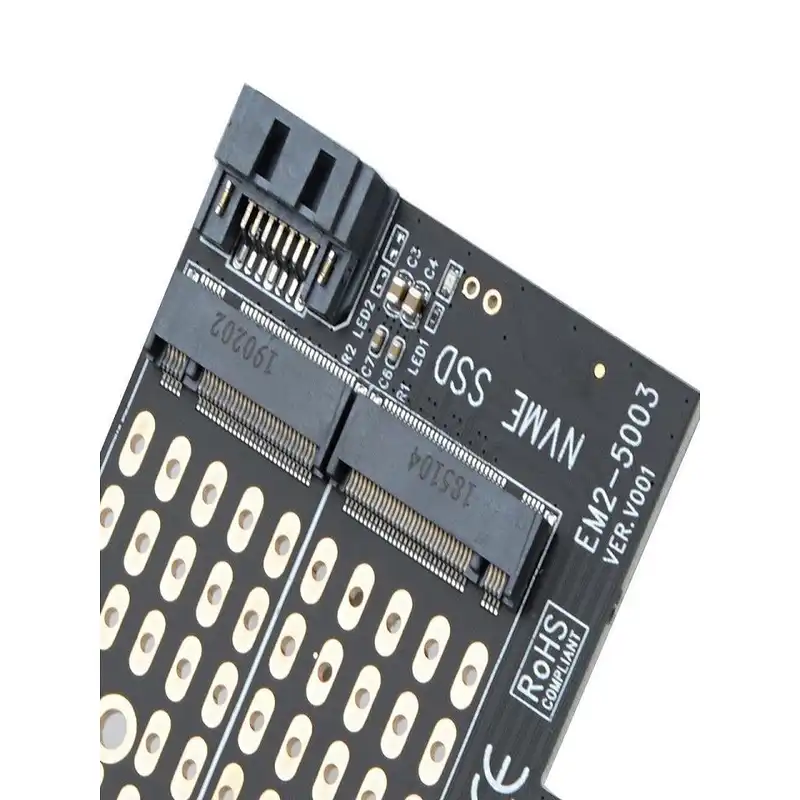 کارت توسعه PCI-E افزایش M.2 NVME روهس مدل EM2