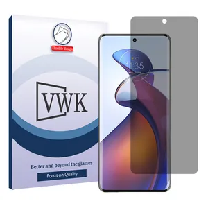 VWK Tough model privacy screen protector suitable for Motorola Edge 30 Fusion mobile phone