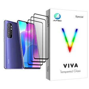 Junbo Viva Glass MIX003 Screen Protector For Xiaomi Mi Note 10 Lite Pack Of 3
