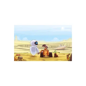 استیکر لپ تاپ و موبایل مدل انیمیشن طرح والی Wall E کد 2609