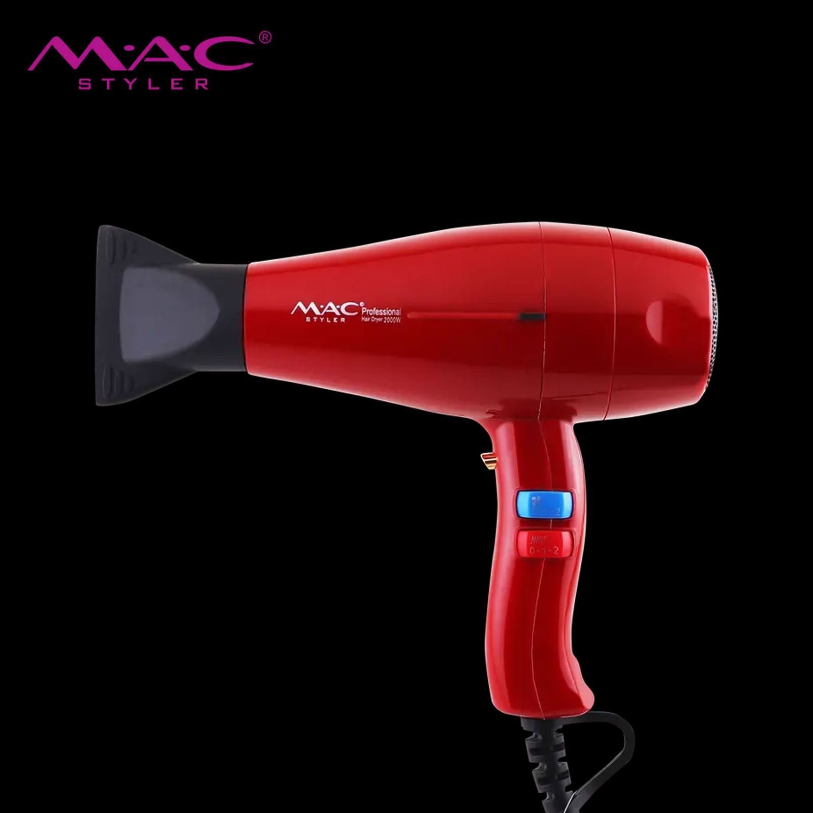 سشوار حرفه ای مک استایلر مدل MC-808 -  - 9