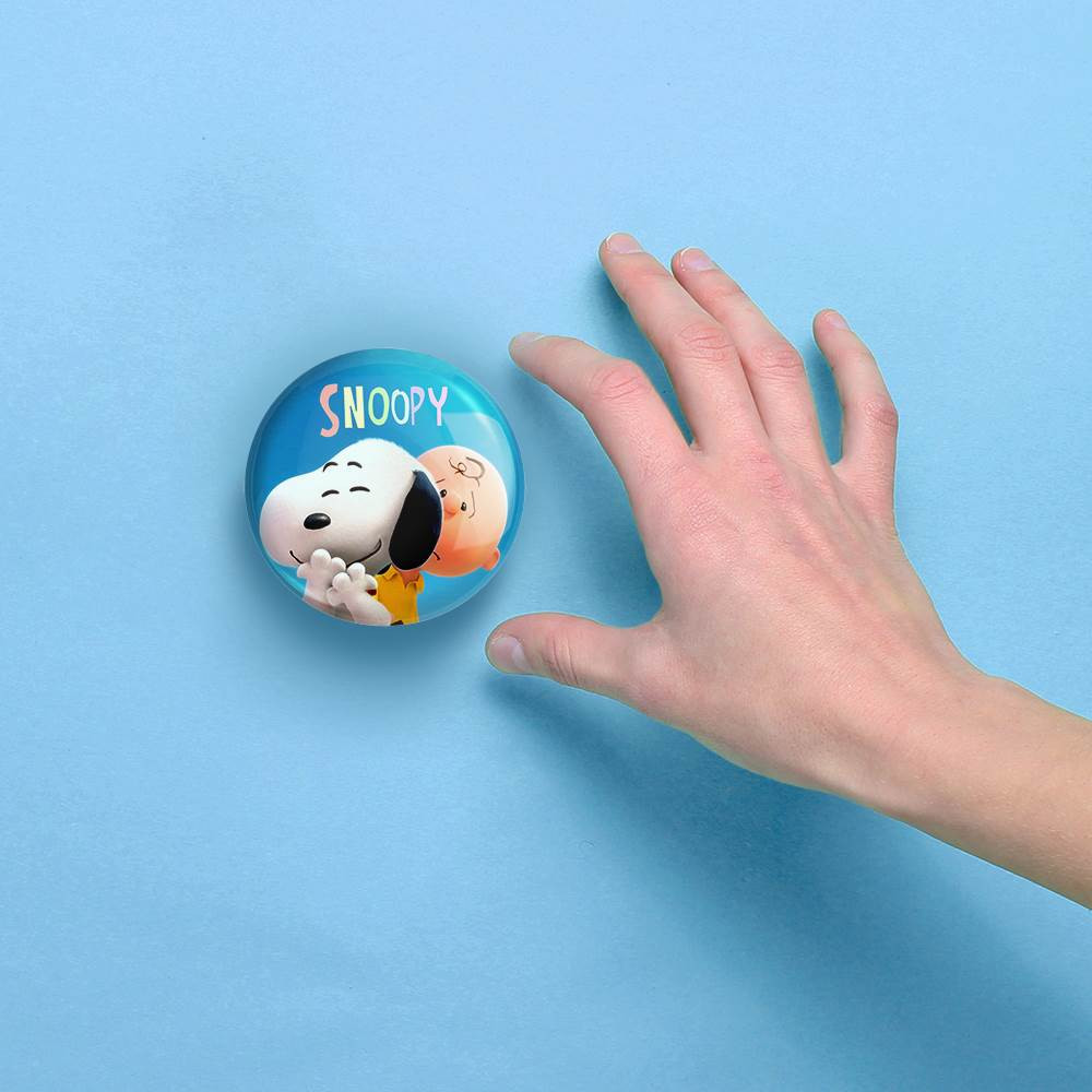 آینه جیبی خندالو مدل انیمیشن اسنوپی Snoopy  کد 13879
