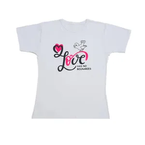 تی شرت آستین کوتاه زنانه مدل love