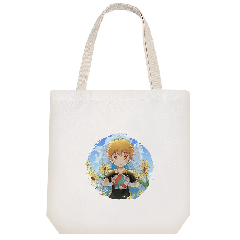 ساک خرید خندالو مدل هیناتا شویو انیمه هایکیو کد 1018