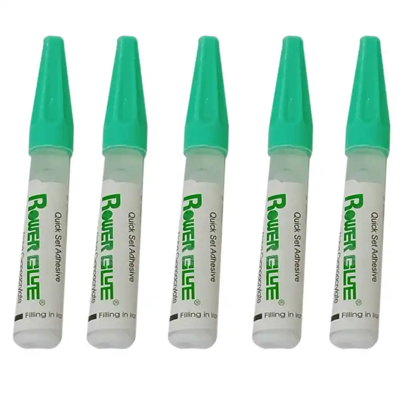 چسب قطره ای مدل پاورگلو حجم 2 میلی لیتر بسته 5 عددی