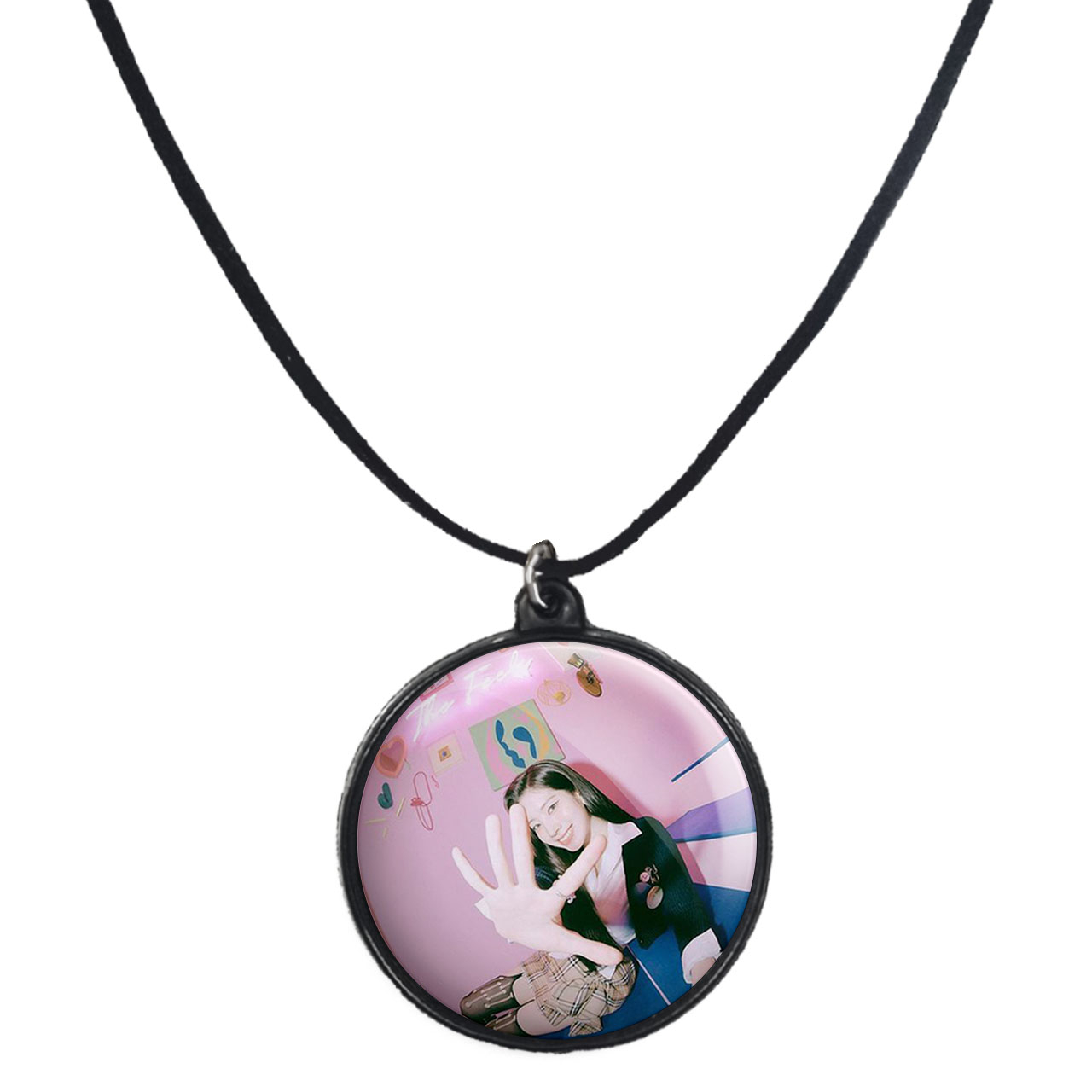 گردنبند پرمانه طرح تو ایس کد pmb.19533 مدل دو طرفه