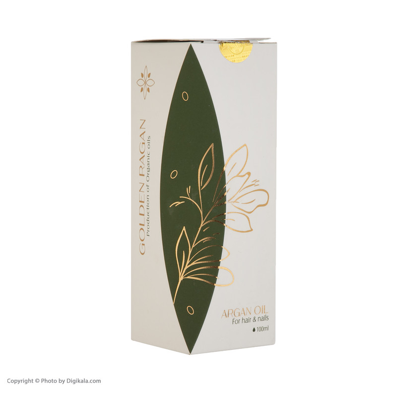 روغن مو، پوست و ناخن راگان طلایی مدل آرگان حجم 100 میلی لیتر