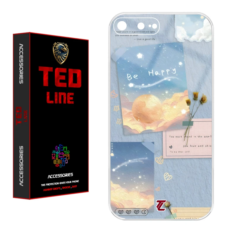 کاور تد لاین طرح کلاژ هنری کد 1127 مناسب برای گوشی موبایل اپل Iphone 7 Plus / 8 Plus