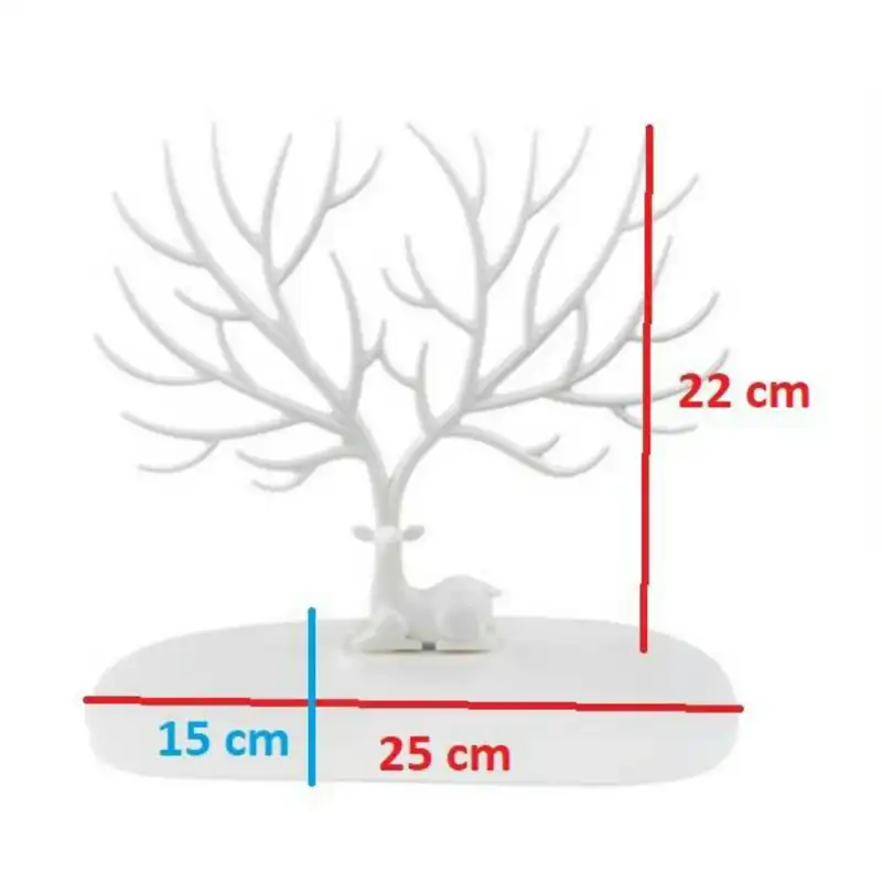 استند جواهرات آی جواهر مدل شاخ گوزن مجموعه 2 عددی
