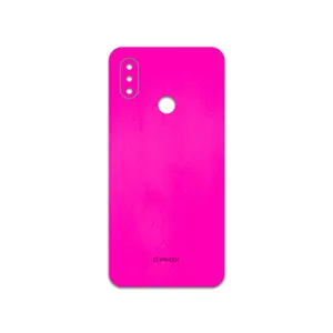 MAHOOT Phosphorus-Pink Cover Sticker for Xiaomi Mi 8