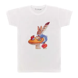 تی شرت بچگانه پرمانه طرح خرگوش کد pmt.4295