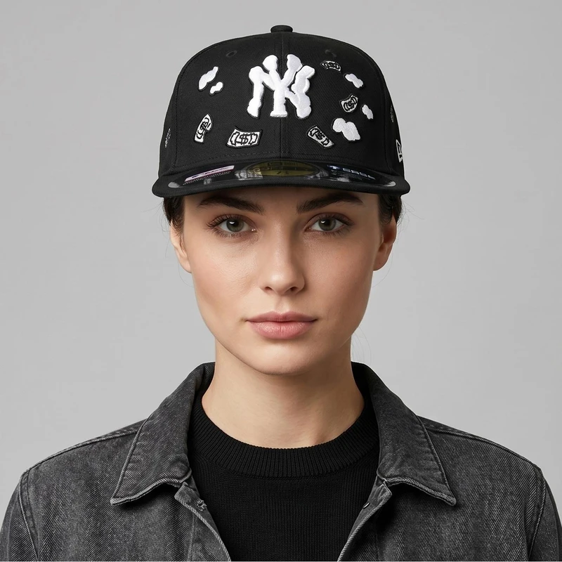 کلاه کپ نیو ارا مدل فیت بَک طرح NY کد 3410