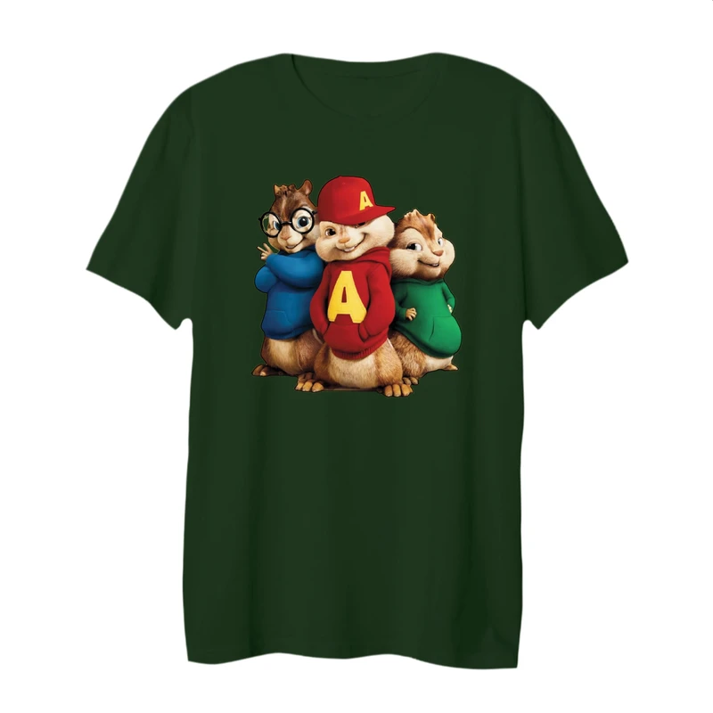 تی شرت لانگ زنانه مدل آلوین و سنجاب ها