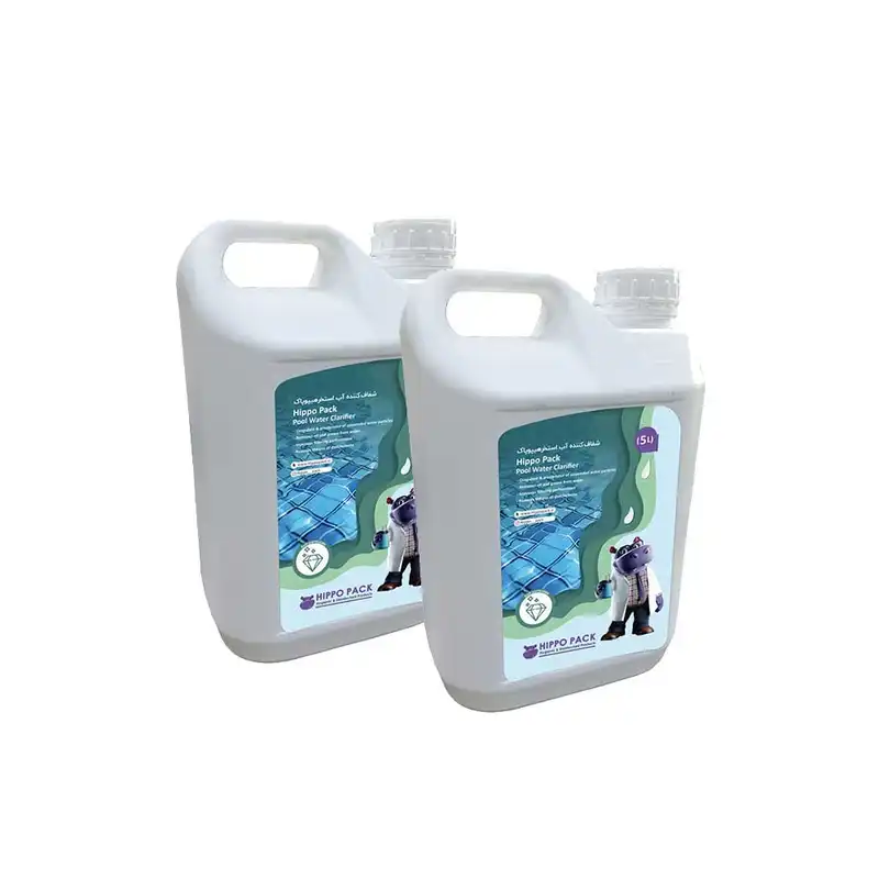 محلول شفاف کننده آب استخر هیپوپاک مدل 0010 حجم 5 لیتر