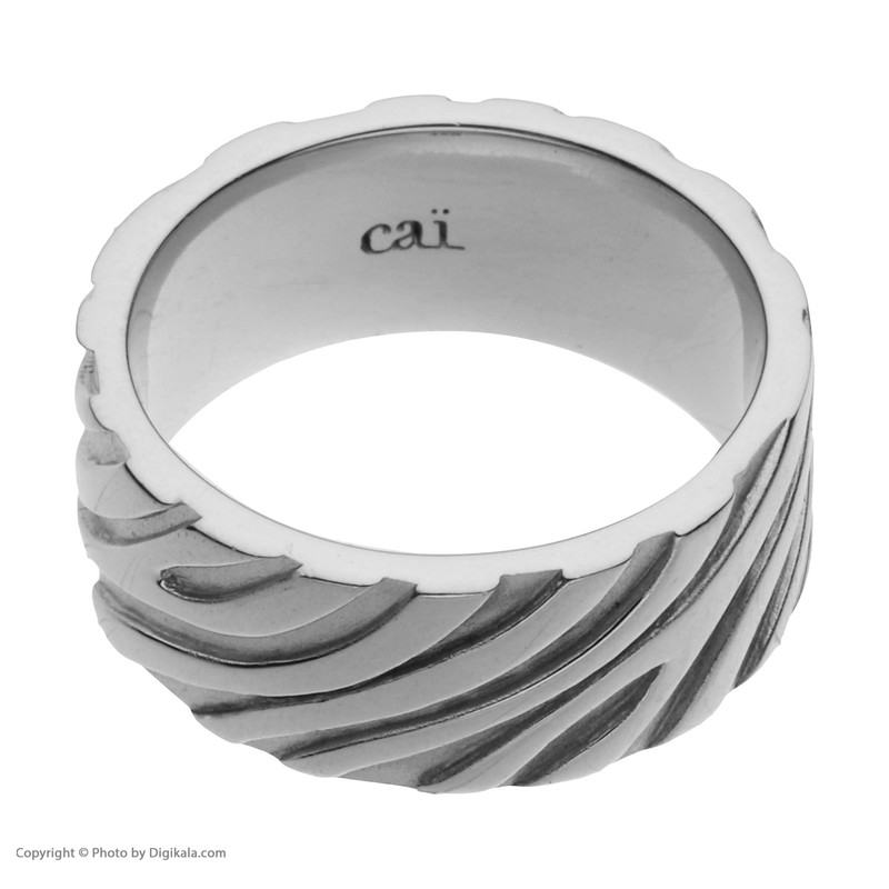 انگشتر نقره زنانه مدل zebra