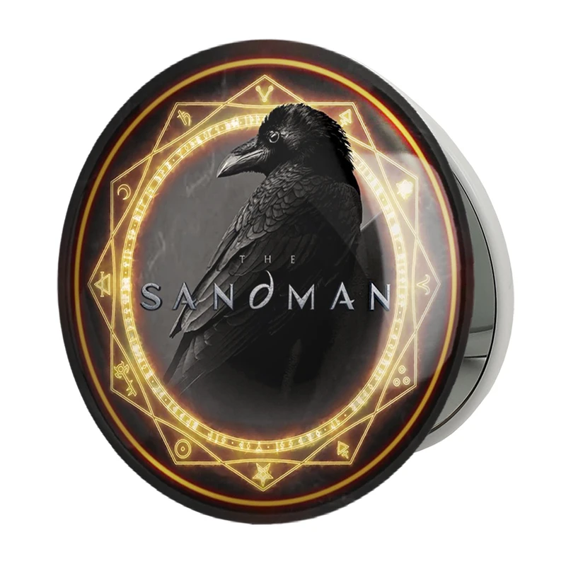 آینه جیبی خندالو طرح سریال سندمن مرد شنی Sandman مدل تاشو کد 29746