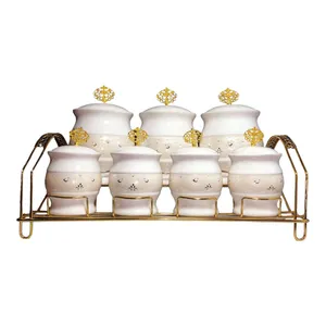 ست  پاسماوری 7 پارچه مدل بارل صدفی کد 1105 