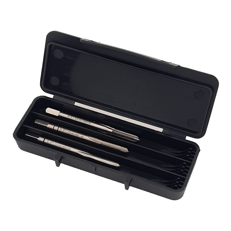قلاویز دستی استیکو مدل M3-0.5 HSS-G سایز 3 میلی متر مجموعه 3 عددی