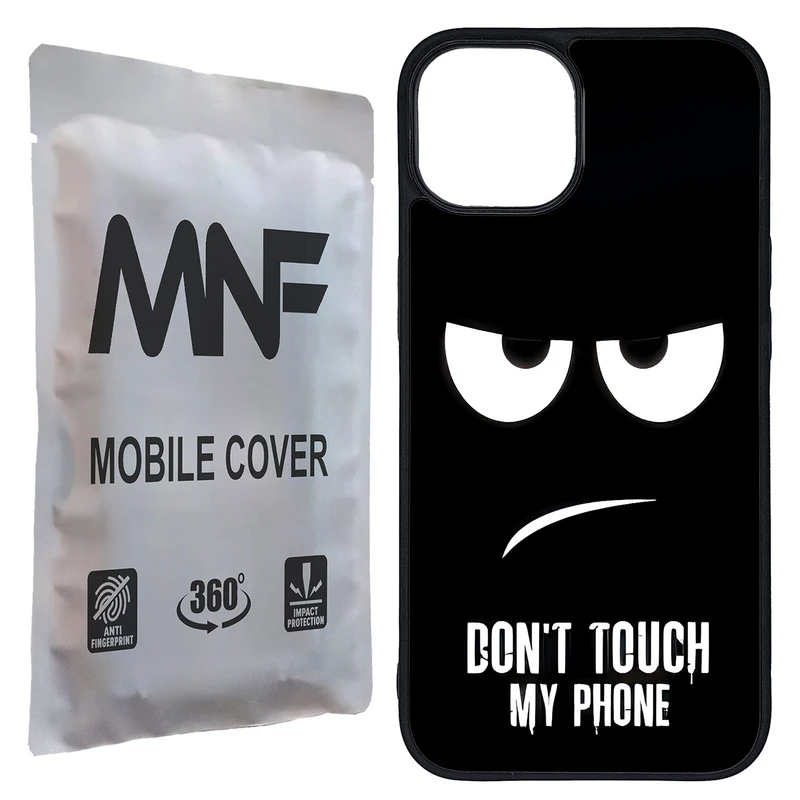 کاور ام ان اف طرح Dont Touch My Phone کد P-120 مناسب برای گوشی موبایل اپل iPhone 14
