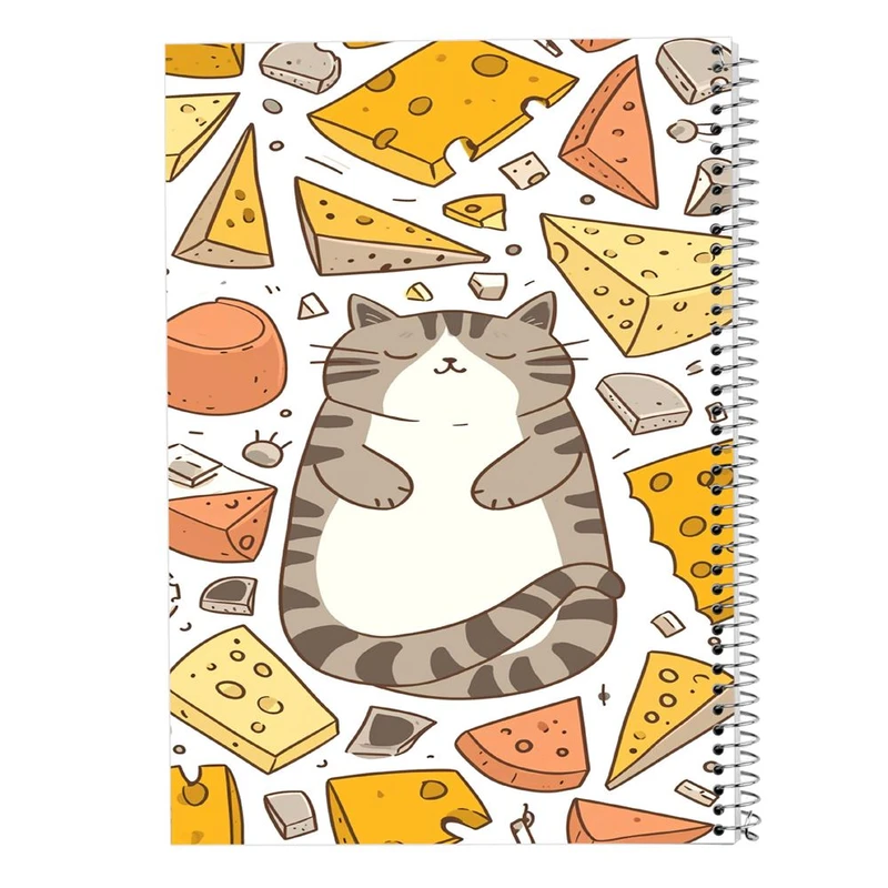 دفتر لیست خرید 50 برگ مدوپد مدل سگ و گربه کد DF17253