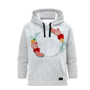 هودی زنانه مدل یلدا کد M82 رنگ طوسی