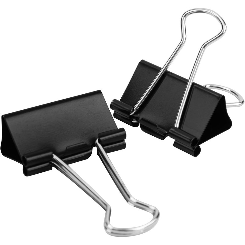 گیره کاغذ دلی مدل 38563 سایز 32 میل بسته 12 عددی