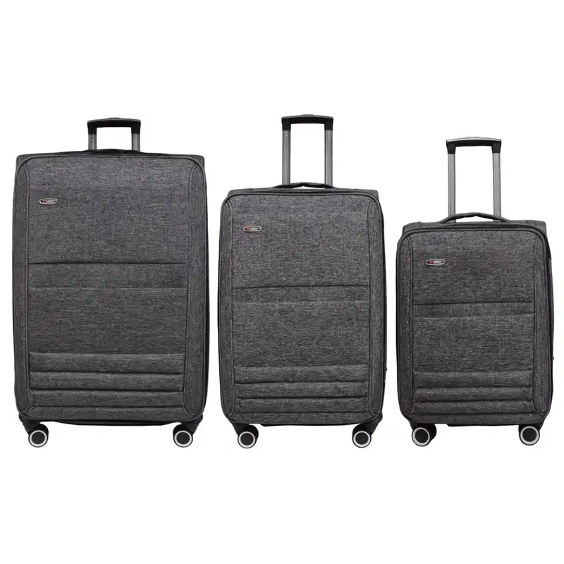 مجموعه سه عددی چمدان رونکاتو مدل STEEL