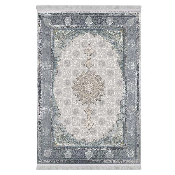 فرش پارچه‌ای دفه مدل فرشینه طرح مدرن کد 262