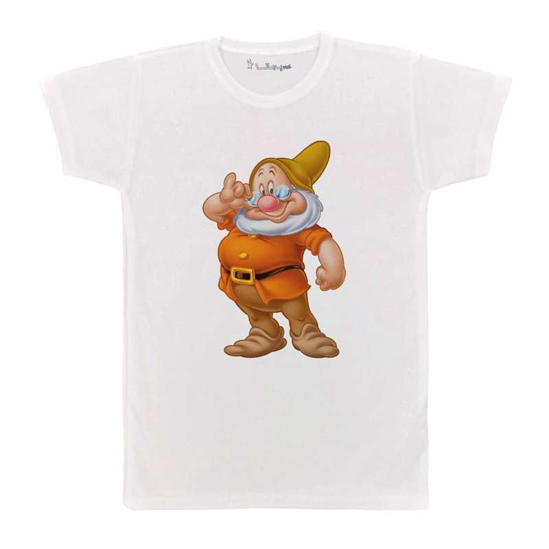 تی شرت بچگانه پرمانه طرح سفید برفی و هفت کوتوله کد pmt.5818